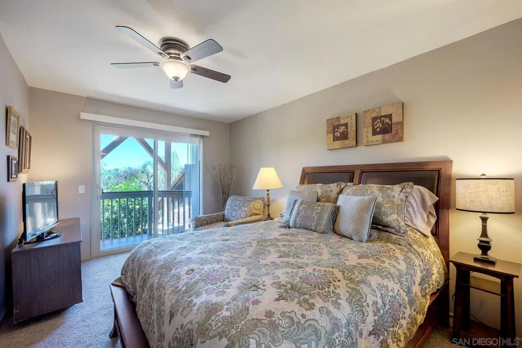 3rd Bedroom with deck.