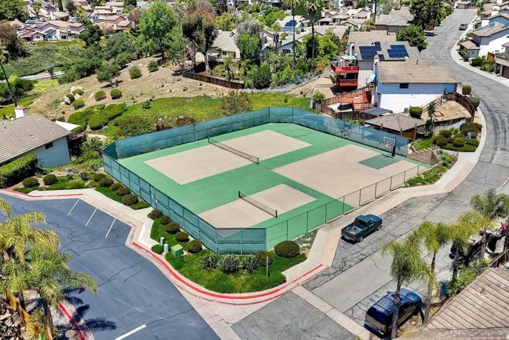 Tennis -Pickle Ball - Basketball Courts.