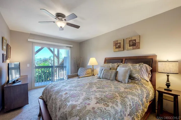 3rd Bedroom with deck.