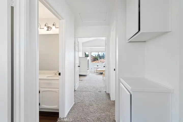 upstairs hallway