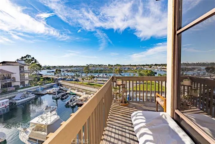 view from balcony