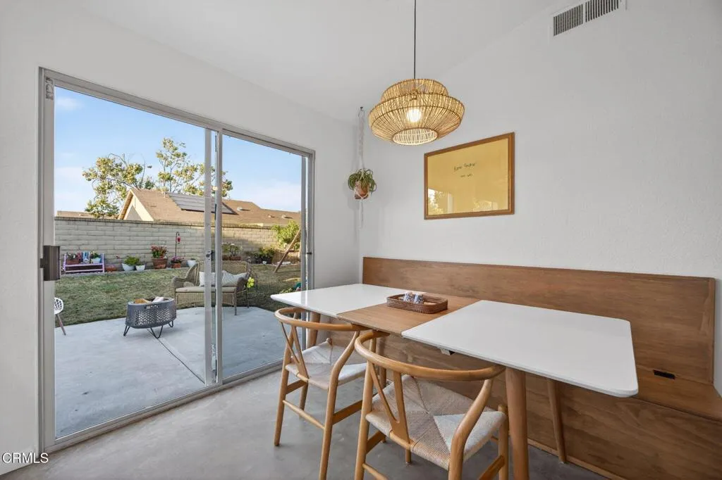 Dining Area with Bench