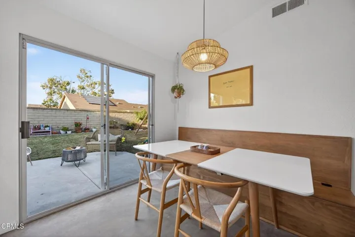 Dining Area with Bench
