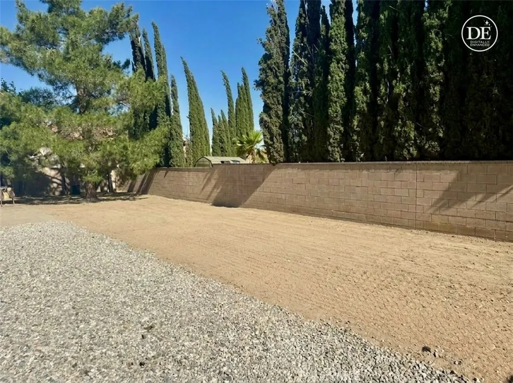 backyard / side of house area