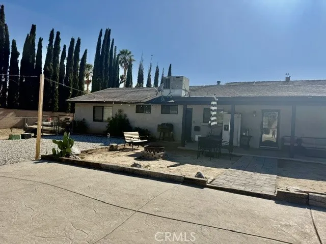 Back of house / backyard / covered patio