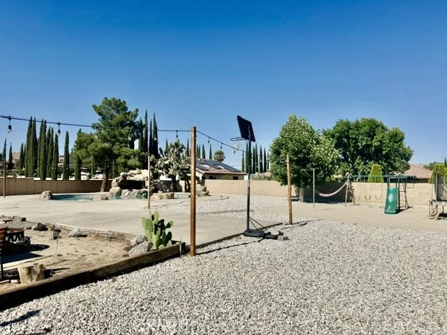 Backyard / swing set