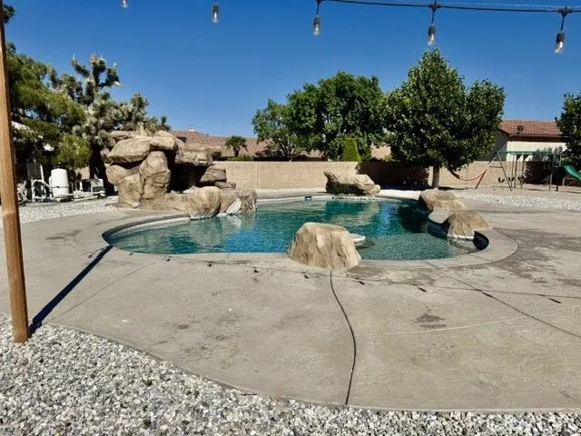 Pool area