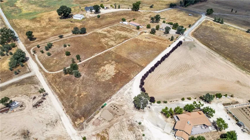 Aerial of 50380 Adobe Place and Adjacent Parcels