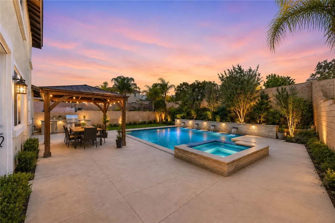 This photo has been enhanced to show the size of yard and potential