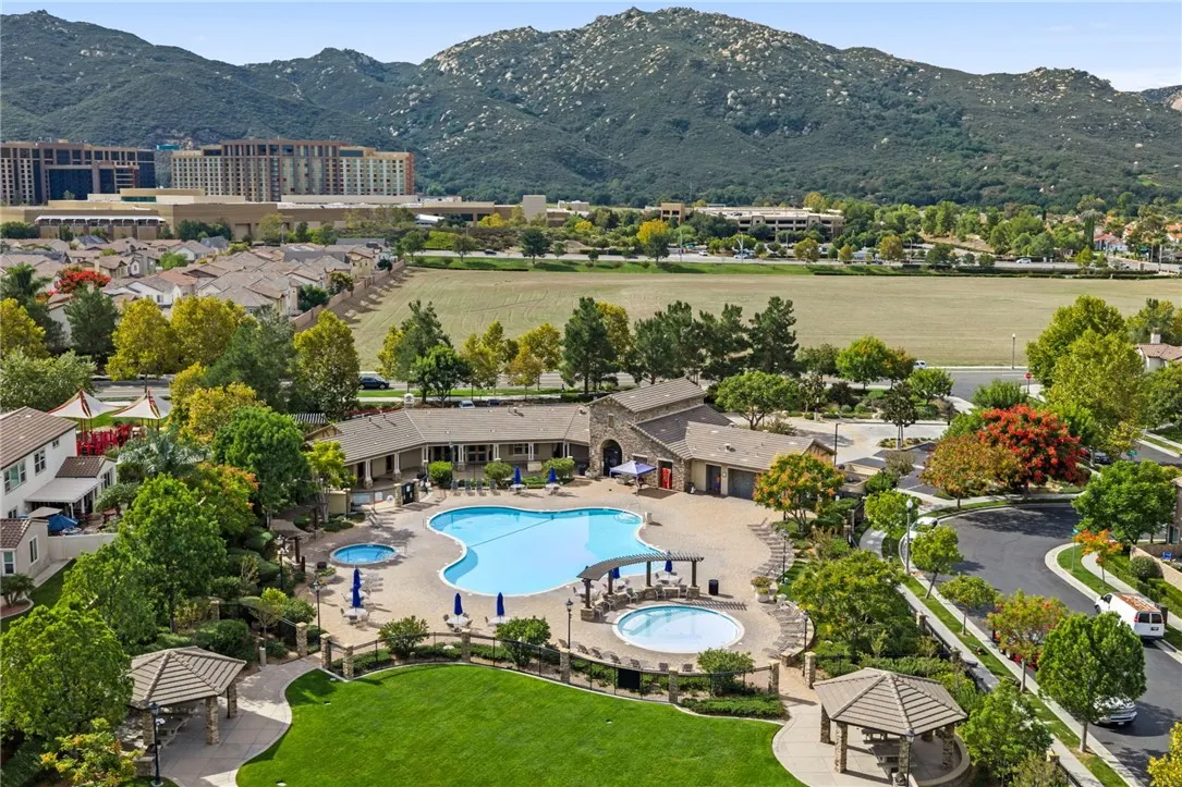 Nearby community pool & spa
