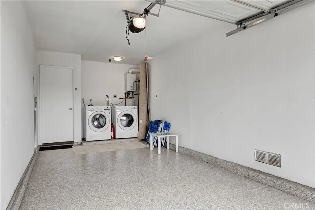 Washer and dryer