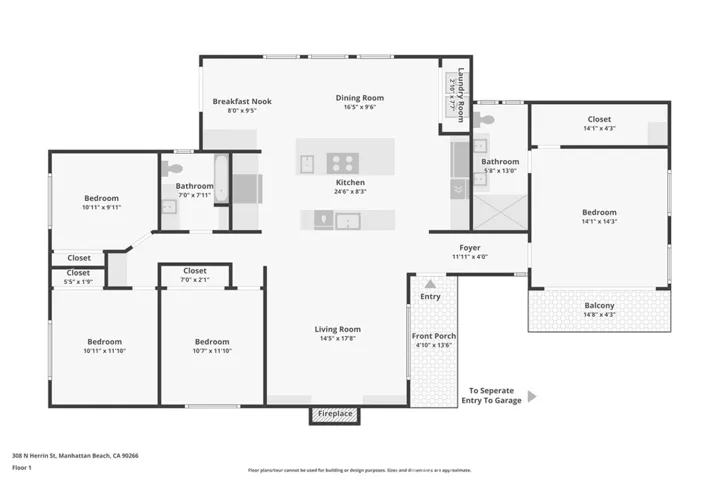 308 N Herrin Street, Manhattan Beach, California 90266