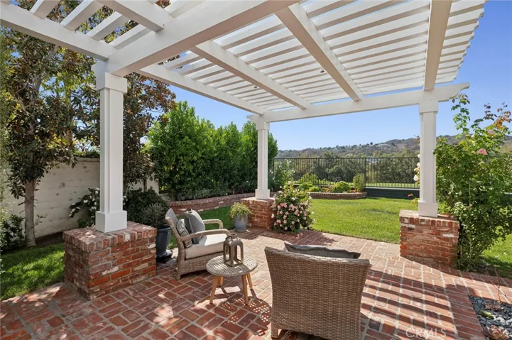 View from patio