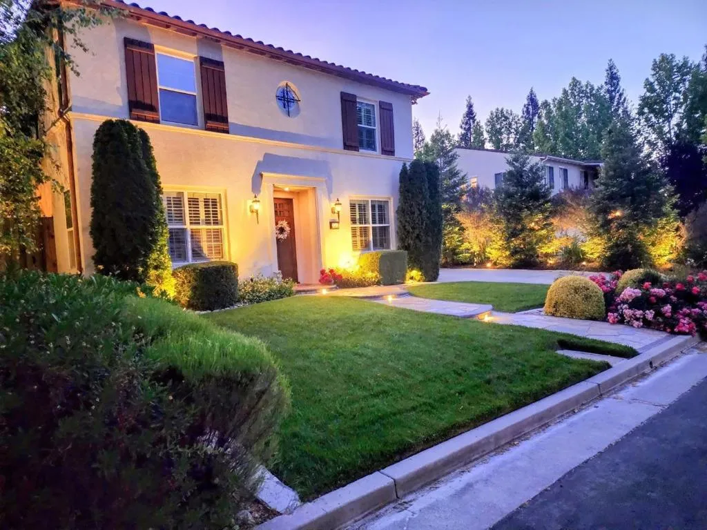 Front Yard at Night