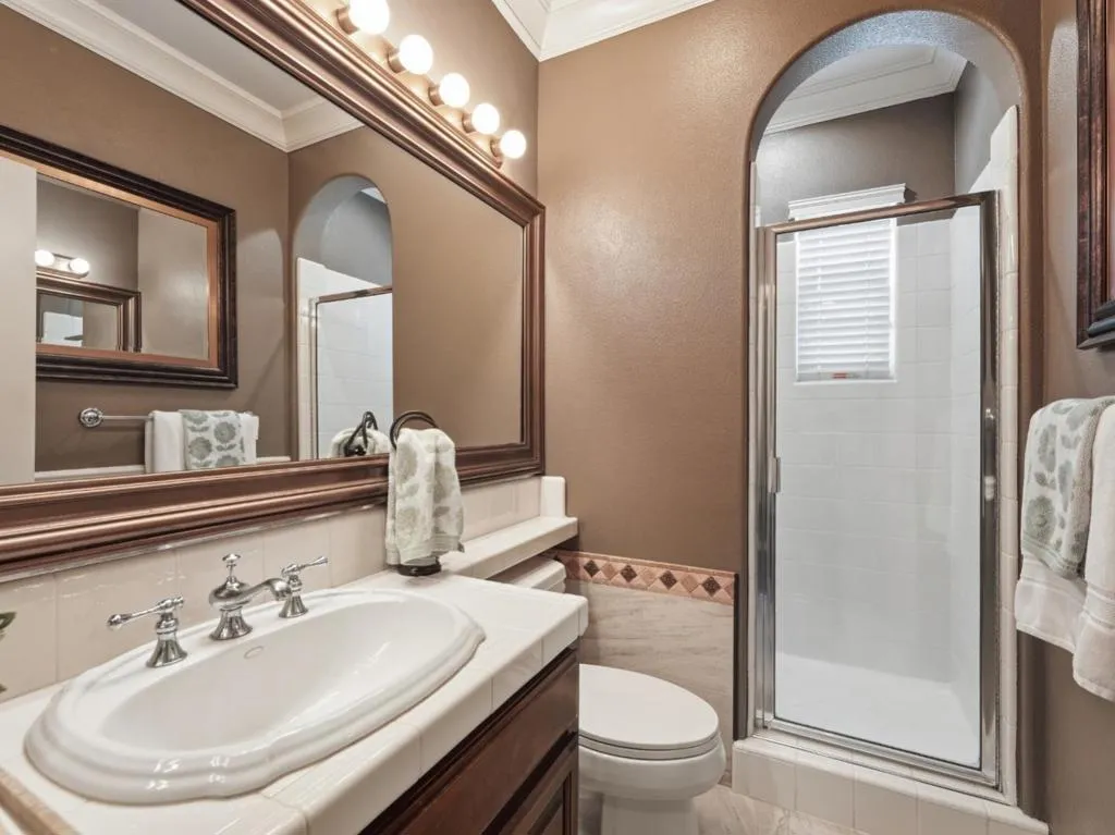 Downstairs Full Bath with Shower
