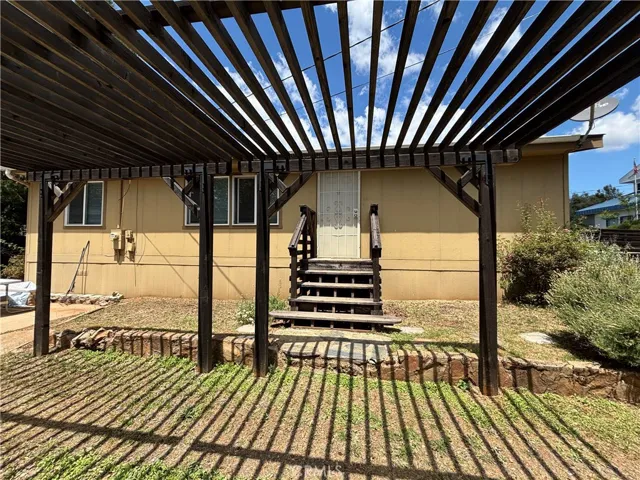 Partial shaded carport