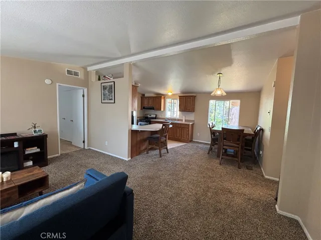 Living room to Kitchen.