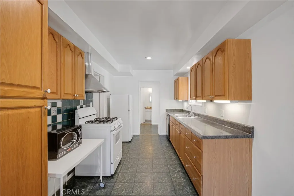 Kitchen view from dining area