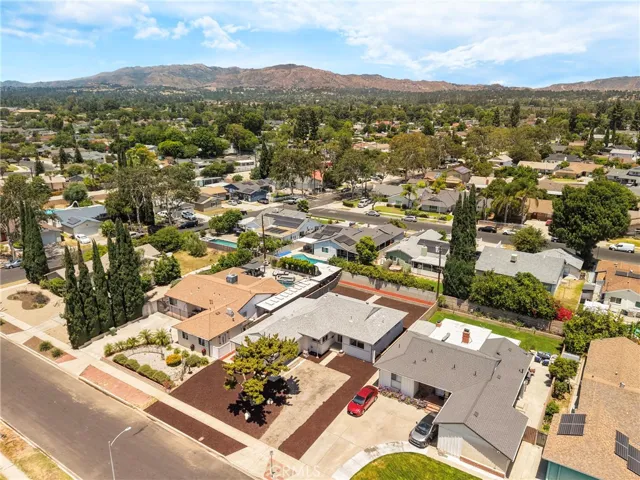 Drone photos of overhead view
