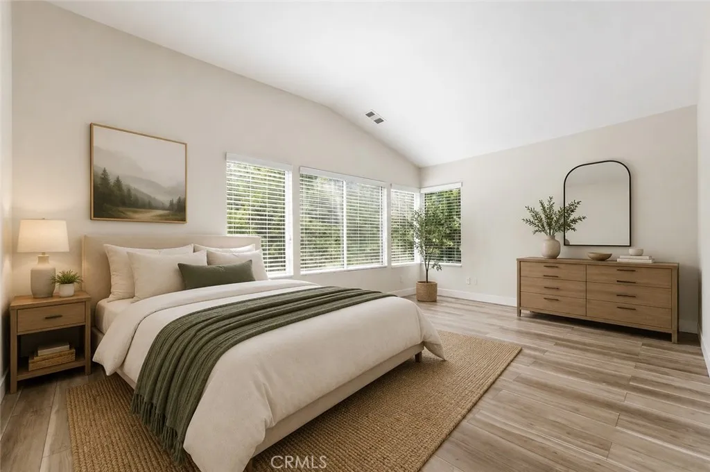 Digitally enhanced image for visualization purposes. Room is vacant.