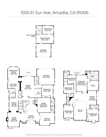 1025 El Sur Avenue, Arcadia, California 91006