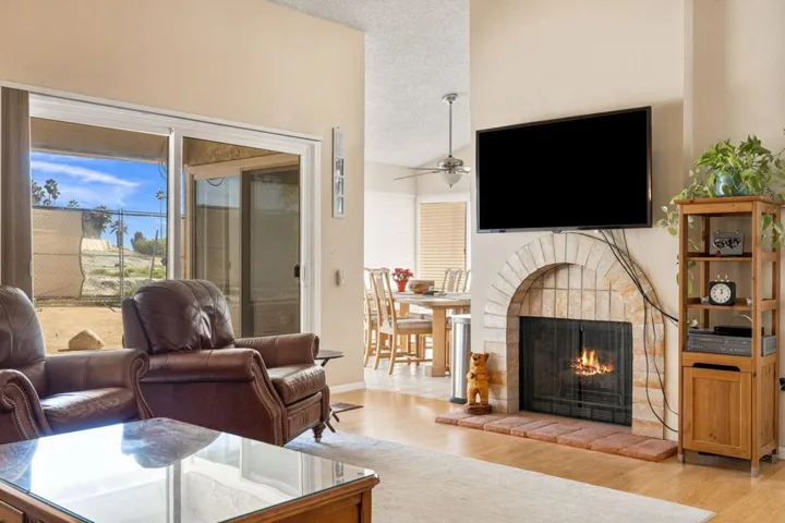 Living Room With Fireplace 23