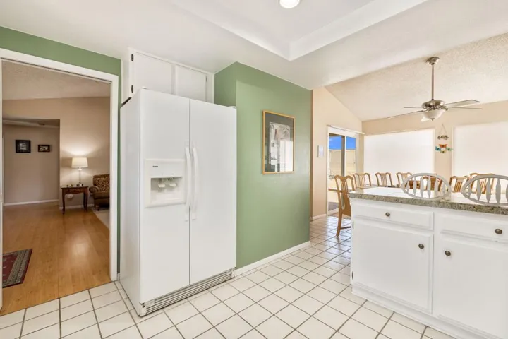 Kitchen open to the Dine Area