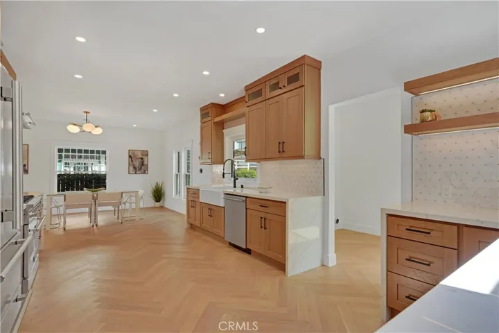 Kitchen and Shelves