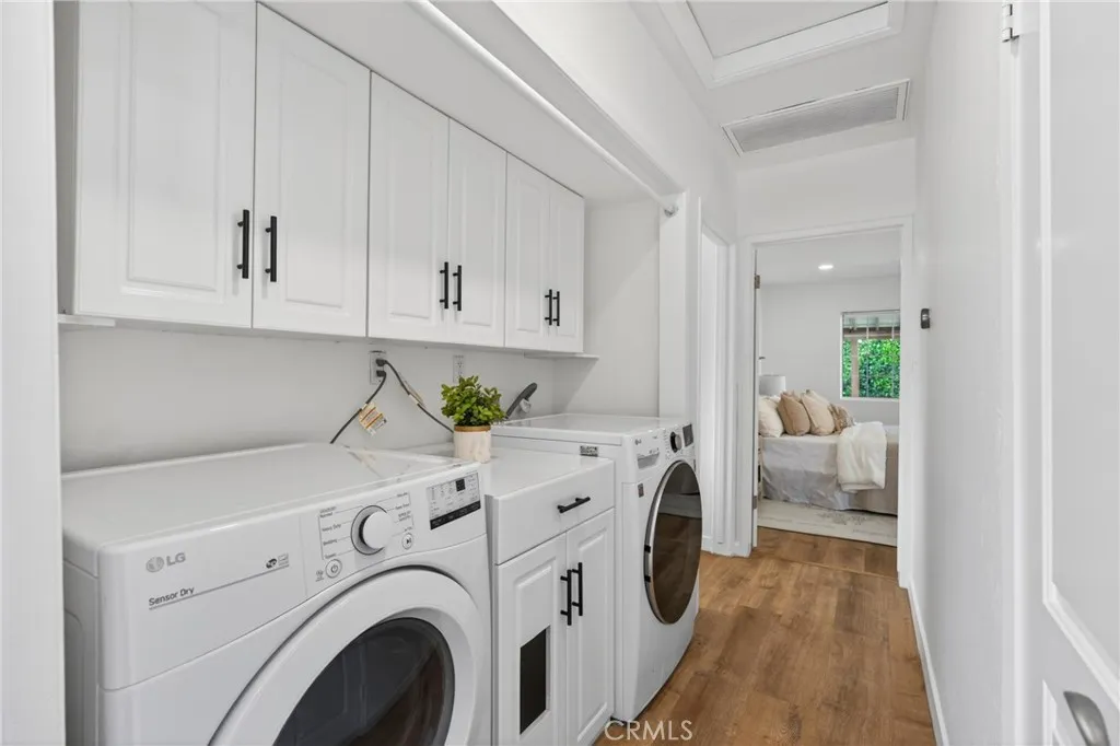 In Unit Laundry Area in Hallway