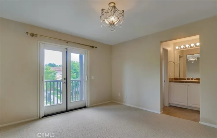 Master Bedroom with balcony access