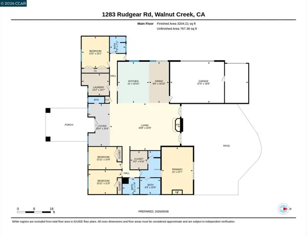 1283 Rudgear Rd, Walnut Creek, California 94596