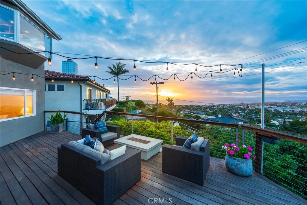 Some of the best views in the Hollywood Riviera are from this home.