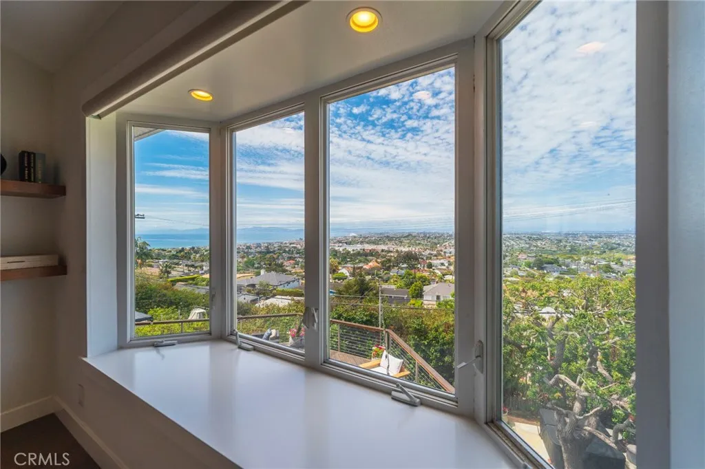 Gorgeous views from the primary suite windows