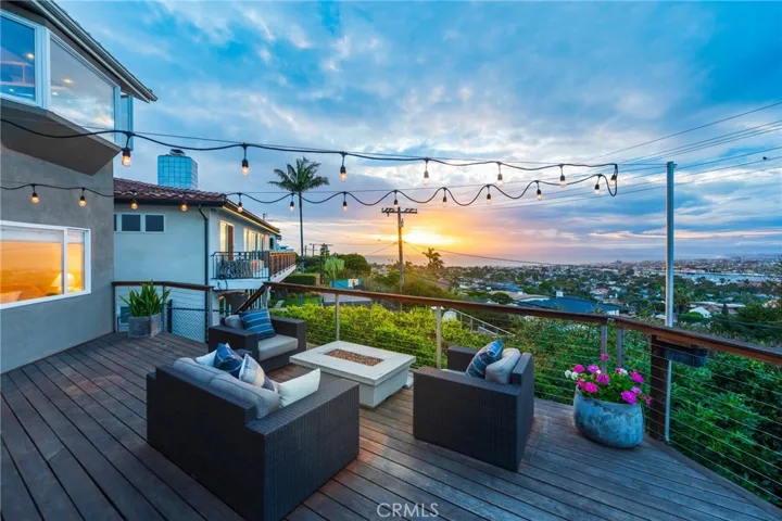 Some of the best views in the Hollywood Riviera are from this home.