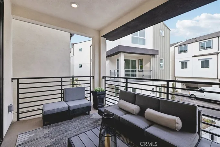 Model home spacious deck used for representational purposes only