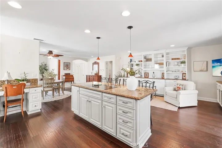 Plenty of extra storage in the kitchen.