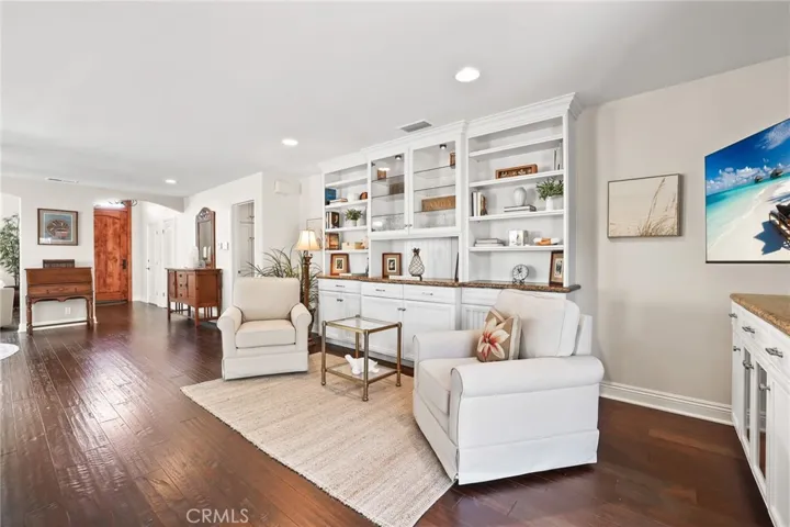 Built in Custom cabinets.