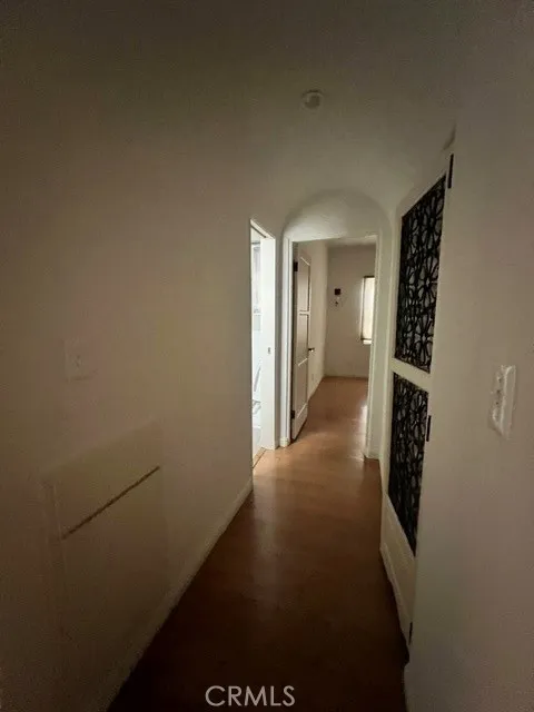 second hallway to 1 bedroom and adjacent bathroom