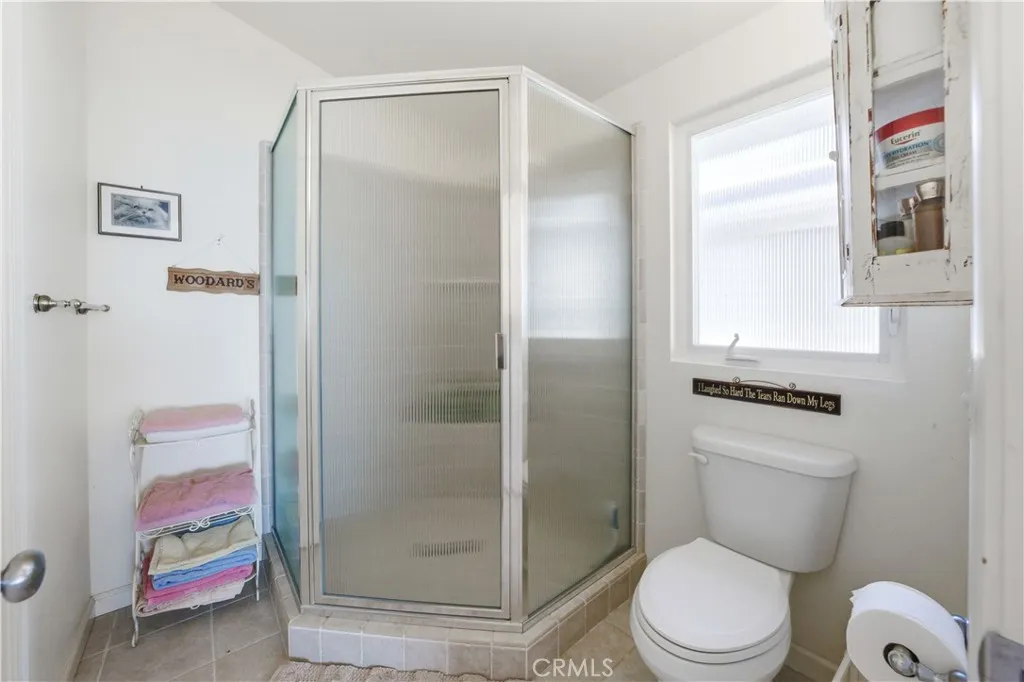 Walk in shower