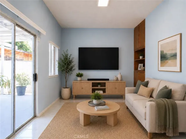 Family Room - Virtually Staged