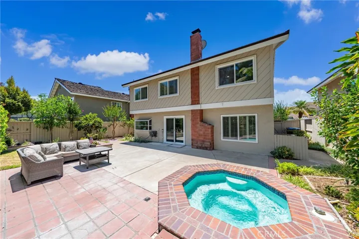 Spacious backyard and lot