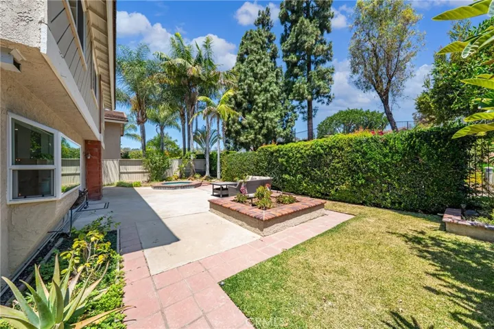 Spacious backyard and lot