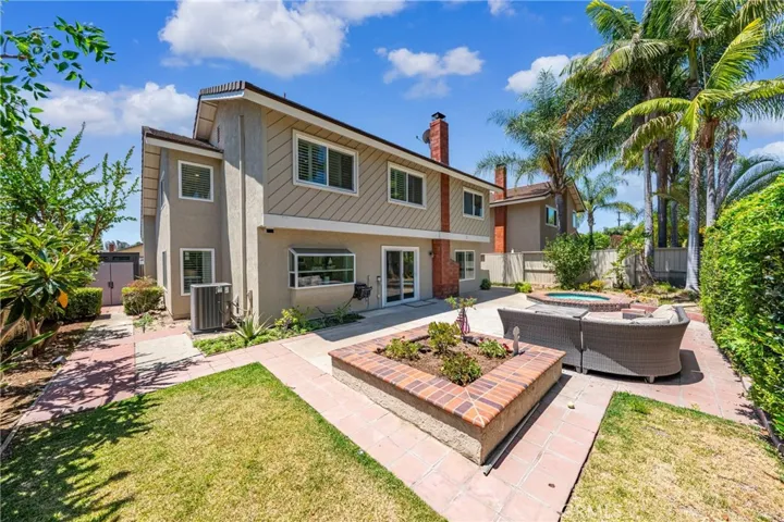 Spacious backyard and lot