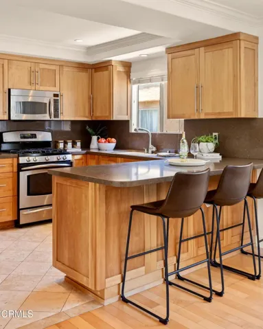Upgraded kitchen