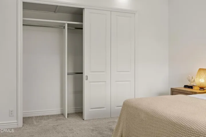 Spacious closets