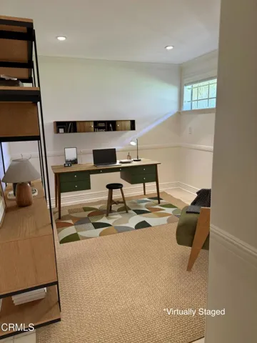 Bonus Room / Office virtual staged