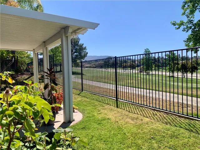 View from back yard