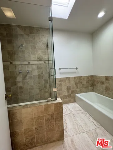 Primary bath tub & shower
