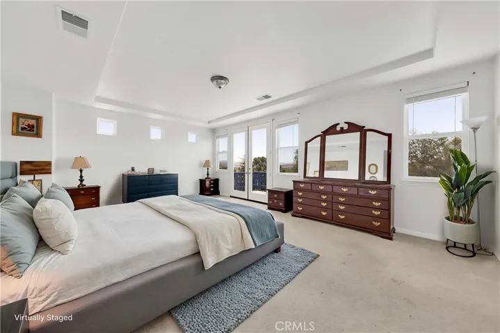 primary suite staged / bedroom 6