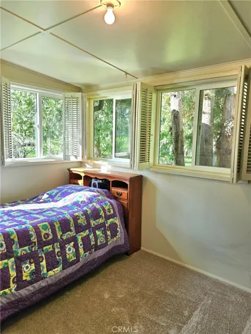 Bedroom #3, Great views from this bedroom. Many windows. Carpet.